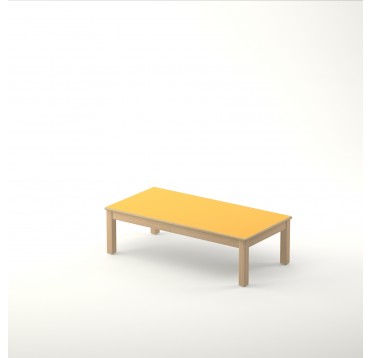 Table rectangle 80x120cm Hauteur de 35 à 61 cm