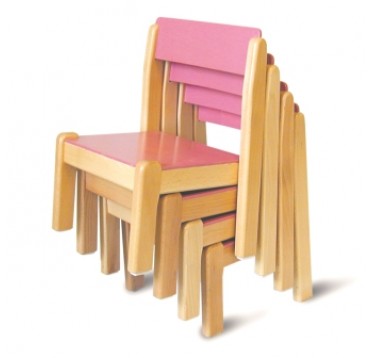 Chaise empilable - Assises 16 à 35 cm