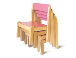 Chaise empilable - Assises 16 à 35 cm